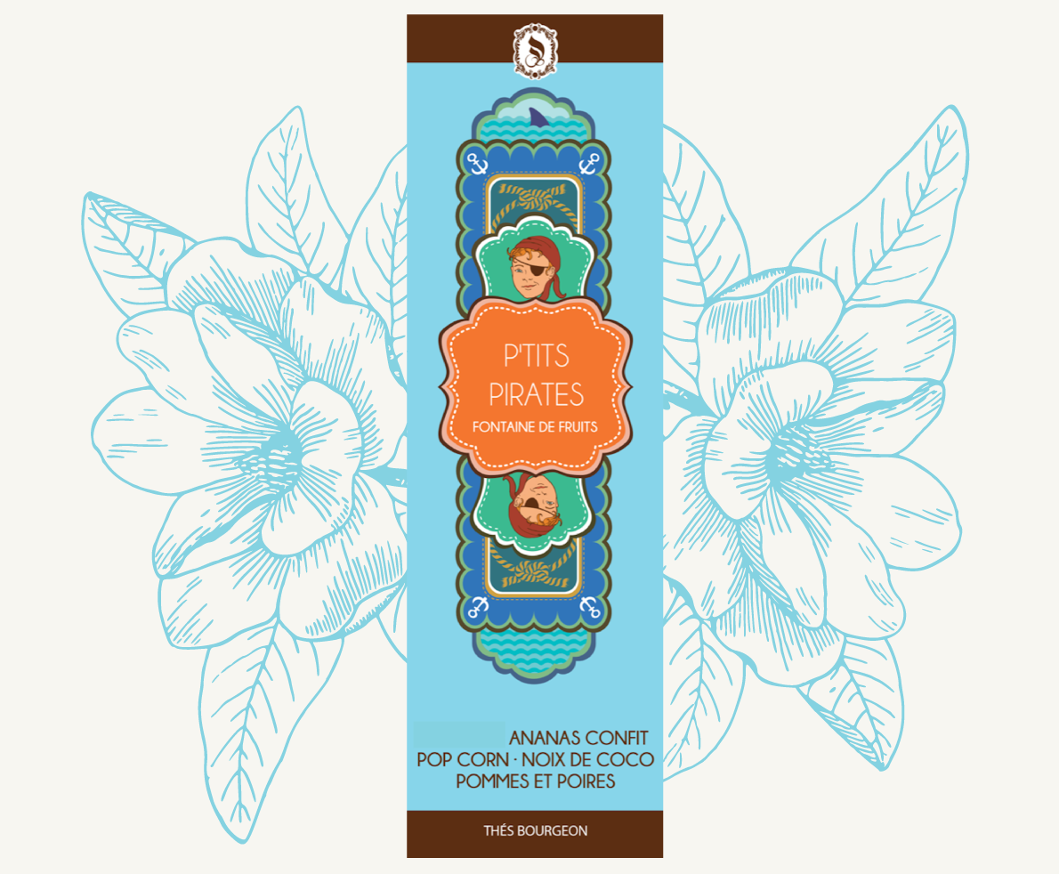 Thés Bourgeon p'tits pirates